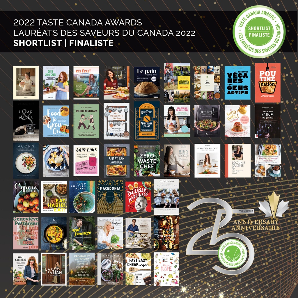 Five categories. Two languages. 45 titles. ⁠The 2022 Taste Canada Awards Shortlist has been revealed! ⁠Visit l8r.it/u5EV to see the full list! <a href="/chaptersindigo/">Indigo</a>
#TasteCanada #TasteLovers #canadiancookbooks #TCShortlist22 #TasteCanadaAwards22 #canadianauthors