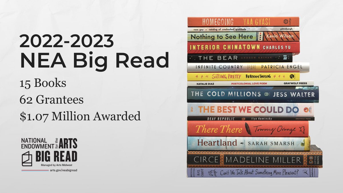 Little, Brown and Co (@littlebrown) on Twitter photo Congrats to the 2022-23 <a href="/NEABigRead/">NEA Big Read</a> grant recipients! We are excited that <a href="/MillerMadeline/">Madeline Miller</a>'s CIRCE will be a featured Big Read! Learn more: arts.gov/news/press-rel… Congrats to the 2022-23 <a href="/NEABigRead/">NEA Big Read</a> grant recipients! We are excited that <a href="/MillerMadeline/">Madeline Miller</a>'s CIRCE will be a featured Big Read! Learn more: arts.gov/news/press-rel…