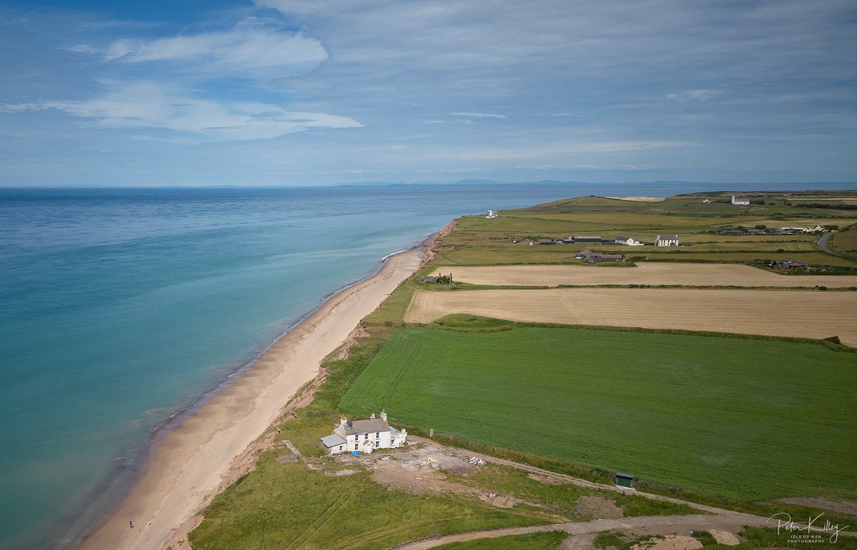 manxscenes's tweet photo. Some aerial shots today from the sandy North West coastline from Killane, Ballateare and up to the tholtan of Ballaholly and beyond, towards the RAF lookout Tower and Jurby Church 🇮🇲 #isleofman #iom #killane #jurby #ballaugh #sandycoast #jurbyhead https://t.co/NMaaRWpHvC