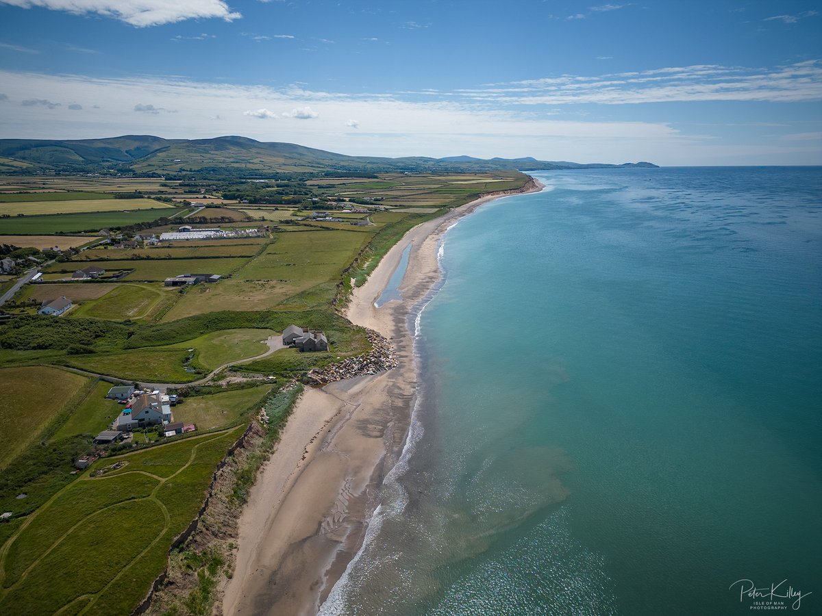 manxscenes's tweet photo. Some aerial shots today from the sandy North West coastline from Killane, Ballateare and up to the tholtan of Ballaholly and beyond, towards the RAF lookout Tower and Jurby Church 🇮🇲 #isleofman #iom #killane #jurby #ballaugh #sandycoast #jurbyhead https://t.co/NMaaRWpHvC