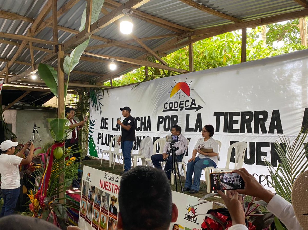 SanCodeca's tweet image. Arranca asamblea, 30 años de dignidad, haciendo camino para el buen vivir  #JovenesEscribiendoElFuturo @mov_en @EldaMor54907328 @CodecaReu @AjcalonWilliam @Guatevision_tv @GtCodeca @UrbanaCodeca