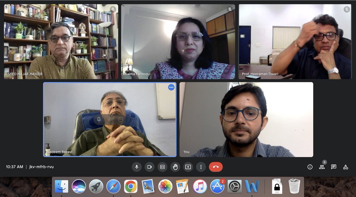 Ikram_haque's tweet photo. Personal update: Officially Dr. Ikramul Haque now. 
Successfully defended my PhD today. Had a good discussion with the examiners, Prof. Ali Nadeem Rezavi @Rezavi, &amp; Prof. Salma Ahmed Farooqui. Many thanks to my dear supervisor Prof. Najaf Haider for his guidance and support. https://t.co/vXW1TjKU0O