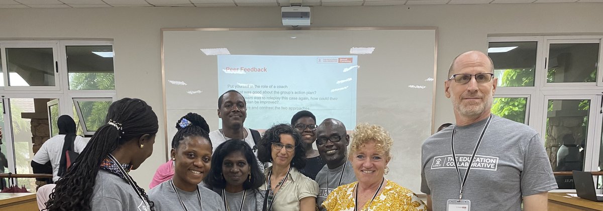 EducAidSL's tweet photo. The dream team at the case studies session of the #GivingVoiceToValues at the @Ashesi @Edu_Collaborate #EduCollab2022 : research similar cases; find win-wins; reframe rationalisations-all great techniques for strengthening oneself in ethical dilemmas 💪🏼🇬🇭🇸🇱 https://t.co/1kkexsgga3