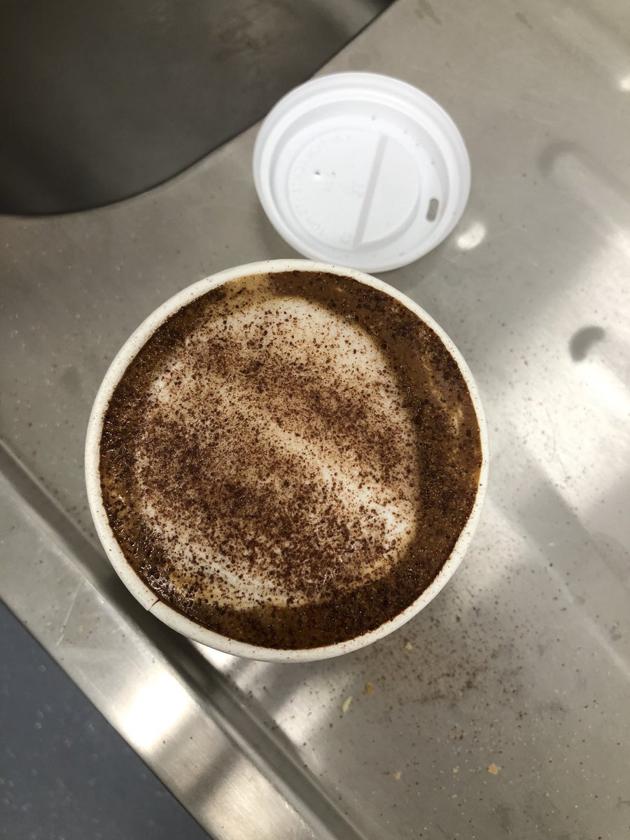 Training today with <a href="/co_conscience/">coffee_conscience</a>. Thank you for the delicious cannoli 😊
