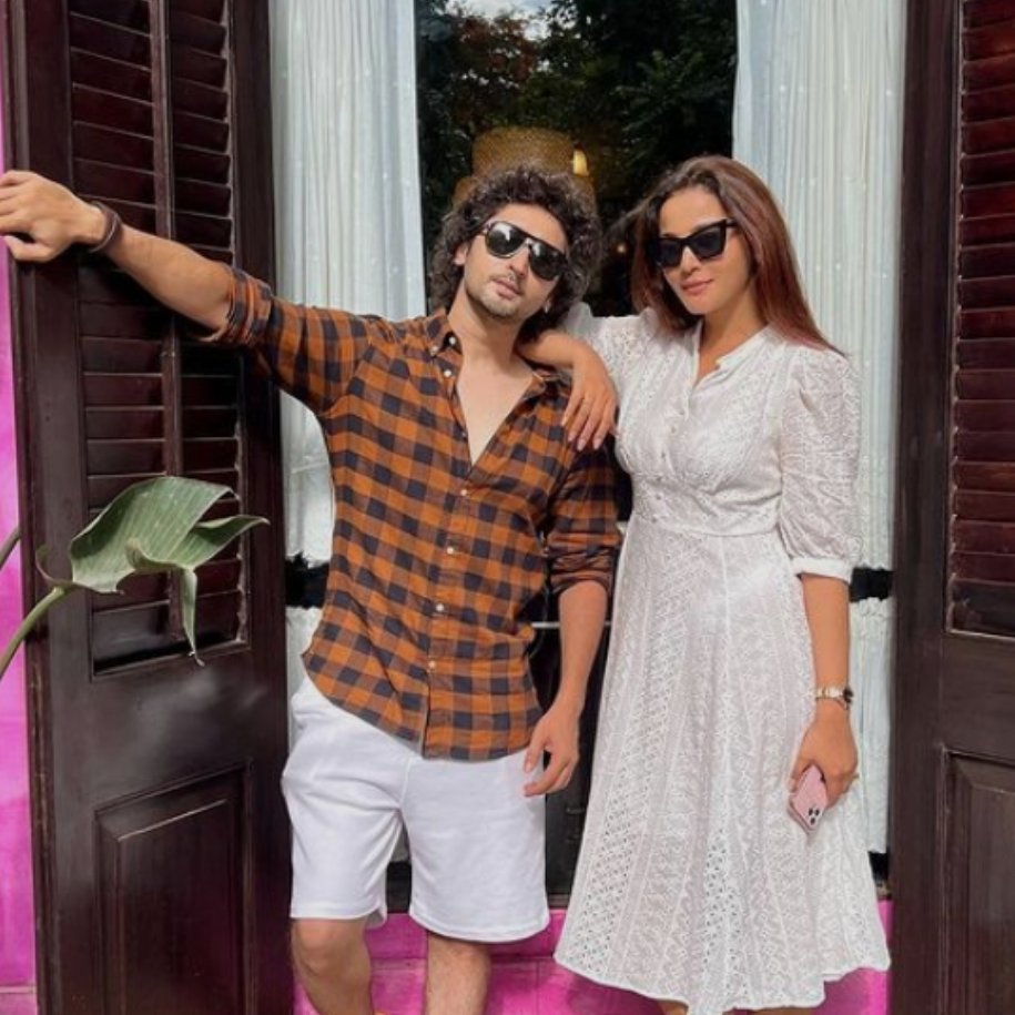 Mihika006's tweet photo. This is what Sukoon looks like 🥺💝 My SiMi &amp; ShaVeri 😍❤🔥
#MoRan #ShaVeri #ZiddiDilMaaneNa https://t.co/oSW6rtyfxK