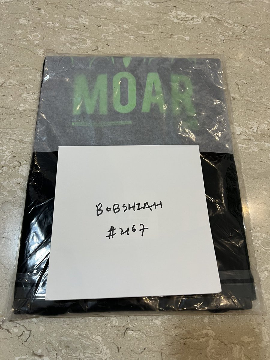 bobshiah's tweet photo. REALLY FEELING THE LOVE FROM @fwenclub.THANK YOU! This is a Moar T-Shirt I won from their launch party contest. It came delivered by DHL Express which they paid for. This team is *Stellar*, efficient and innovative with their execution. I’m so excited for the serum airdrop, LFG!! https://t.co/Igd66tvWFh
