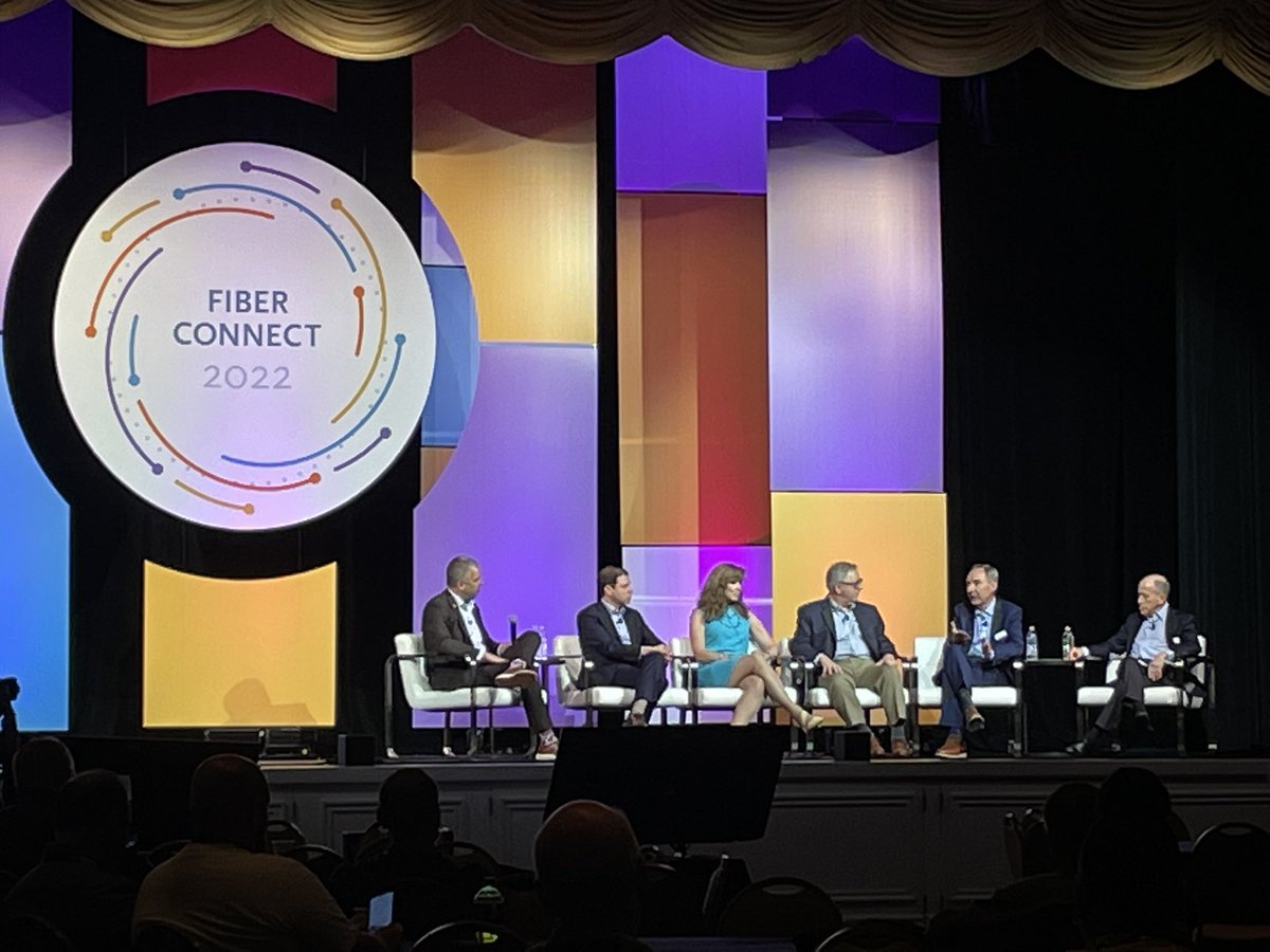 premiercommceo's tweet photo. Thanks @sbloomfield15 for telling the great fiber story of @NTCAconnect community-based members! We’ve been deploying fiber for a long time, but we aren’t done yet! @fiberbroadband #FiberConnect22 https://t.co/4DmfGxSfwa