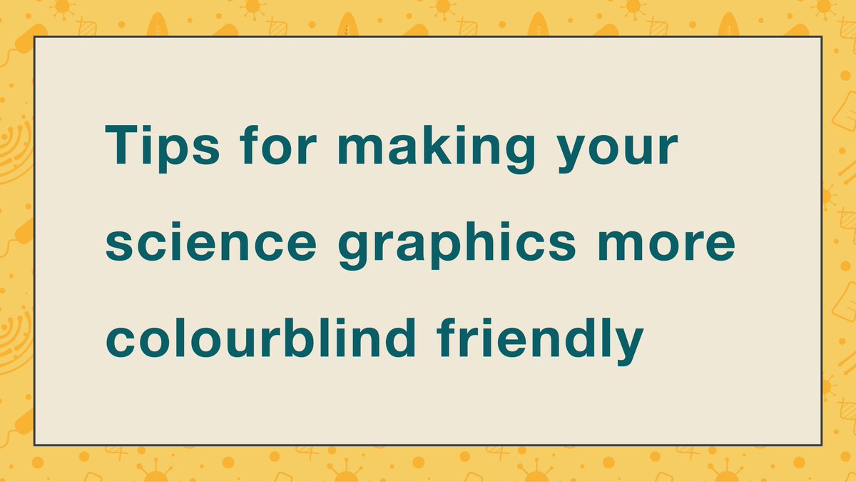 @IAmSciComm - On a Break! (@iamscicomm) on Twitter photo Colourblindness is probably the first thing that comes to mind when we think about making our graphics accessible.
There’s several ways we can go about this.
A thread!
Tweets by <a href="/NuriaMelisaMor1/">Dr. Nuria Melisa Morales García</a> Colourblindness is probably the first thing that comes to mind when we think about making our graphics accessible.
There’s several ways we can go about this.
A thread!
Tweets by <a href="/NuriaMelisaMor1/">Dr. Nuria Melisa Morales García</a>