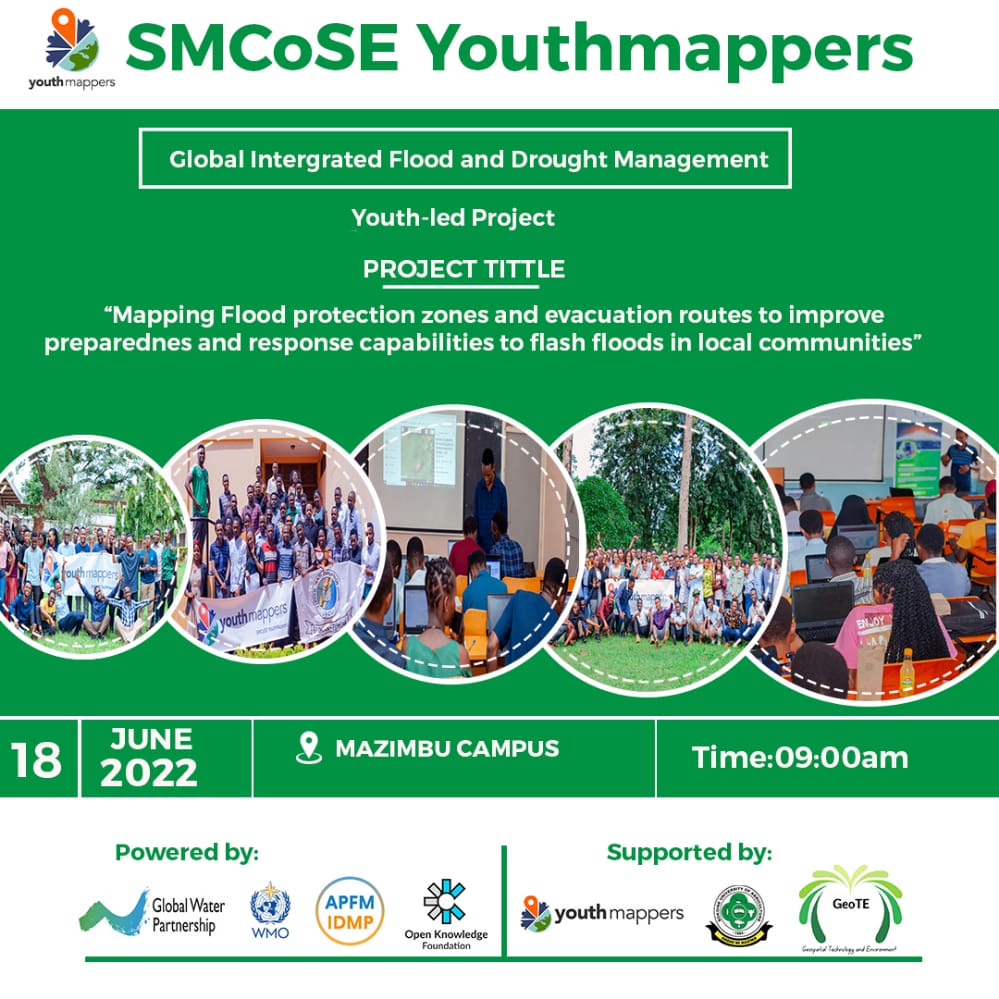 Mkushi wanna man (@apox_99) on Twitter photo Mapping a problem provide better understanding on the extend of a problem , on Saturday 18/06/2022 <a href="/SMCoSEYM/">smcose youthmappers</a> will conduct mapathon on Flood protection zones
#Globalwaterpartenship
<a href="/WMO/">World Meteorological Organization</a>
<a href="/Geotetanzania/">geotetanzania</a> Mapping a problem provide better understanding on the extend of a problem , on Saturday 18/06/2022 <a href="/SMCoSEYM/">smcose youthmappers</a> will conduct mapathon on Flood protection zones
#Globalwaterpartenship
<a href="/WMO/">World Meteorological Organization</a>
<a href="/Geotetanzania/">geotetanzania</a>