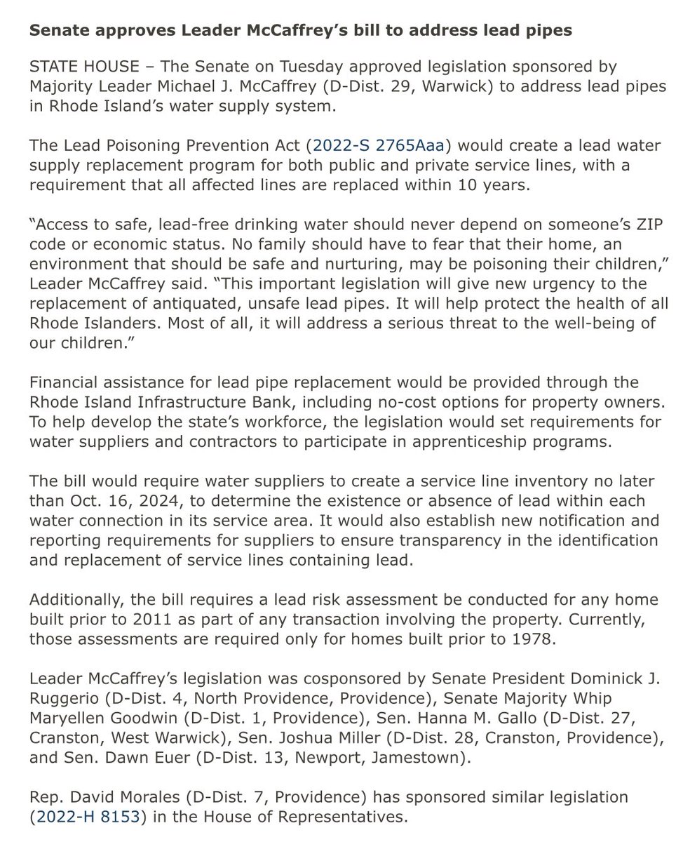 Rhode Island Senate tweet media