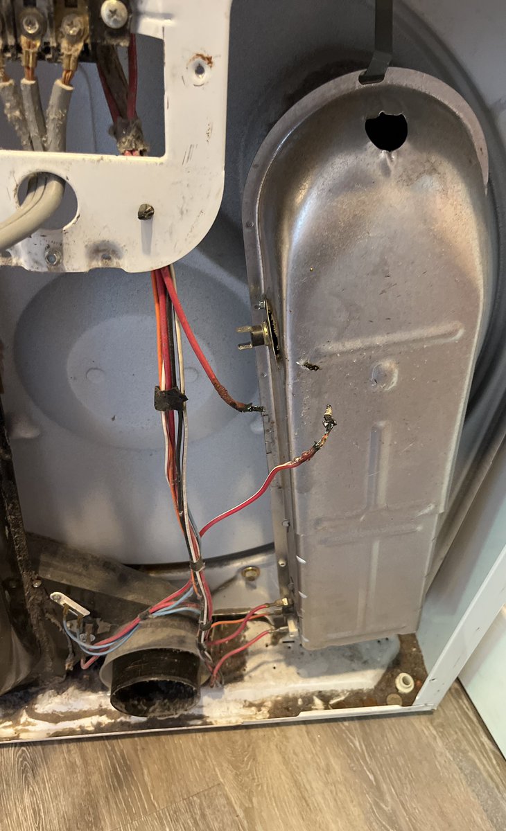 CatchFrase29's tweet photo. Dryer was spinning but no heat.  Now it has heat.  

#NothingsEverBroken https://t.co/G5bWXdWyEZ