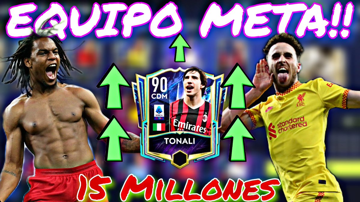 EQUIPO META POR 15 MILLONES! LLEGA A CAMPEON FIFA
youtu.be/1hZBZcQZCYY
se agradece rt: <a href="/tutiofifa/">Tío Fifah 🇨🇴 🇵🇸 حرة</a> <a href="/AdrianAgero5/">Adrian Agüero</a> <a href="/JuanD327/">juan327</a> <a href="/legas1710/">L E G A S</a> <a href="/jupafifa/">JUPAFIFA🇨🇴</a> <a href="/JoseAlep1/">PALLADINO</a> <a href="/ALANDROID23/">ALANDROID🦁🇵🇾</a> <a href="/Derlowen10/">DER LOWEN⚽️</a> <a href="/_thetonyg_/">TheTony 🇨🇷</a> <a href="/CarlosC79753071/">Realik£R (RM👑)</a> <a href="/fifagreiff/">FIFAGREIFF🇨🇴</a>