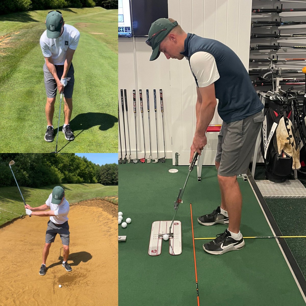 Great to have @charlpetrie back for some technique tweaks after a solid season out in the U.S. Handicap is now at +3 and only going in the right direction 💪🏼