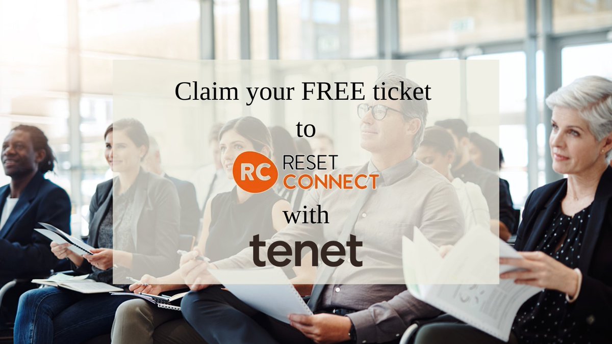 TenetGroupUK's tweet photo. Have you got a ticket for @ResetConnect? If not, you can claim one of our free tickets worth £800!

Interested? Email us at marketing@tenet.co.uk and let us know you’d like to attend; tickets will be given out on a first come first service basis. #esg #greenfinance #lcaw2022 https://t.co/rLPZiNW5Wj