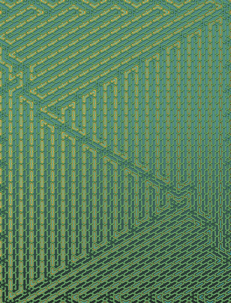 MilesVorgan's tweet photo. Just minted two copies of Interlaced on #fxhash by @beqctr and @sabrgb. Really enjoying some of the subtle variability on these. Still opening for minting! https://t.co/4C3fbzM10r https://t.co/Z6ZxAGJ75H