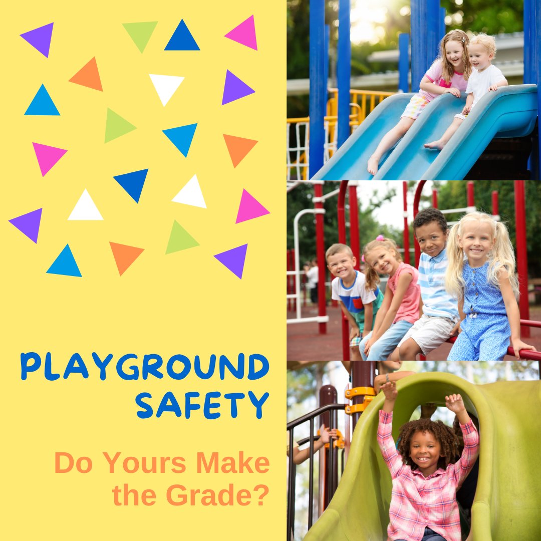 Do your playgrounds make the grade? A safety assessment will help determine if improvements need to be made. 
bit.ly/3pExKpd 
#playgroundsafety #safety #safeplay #playground #parks #publicentities #safeplaygrounds #parksandrec #tmhccprg #publicriskgroup