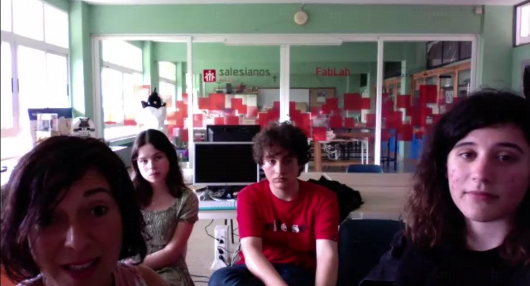 ONGD_JyD's tweet photo. Jóvenes en el webinar "Jóvenes protagonistas frente a los discursos de #odio" agradecen la formación en prevención y la integración de los contenidos en las asignaturas y programación escolar
#interconectadas #desarrollo 
#dalelavuelta https://t.co/tikiIAP0WY