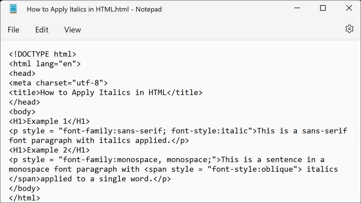 teachucomp's tweet image. Applying Italics in #HTML:

#htmltraining #htmltutorial

teachucomp.com/how-to-apply-i…