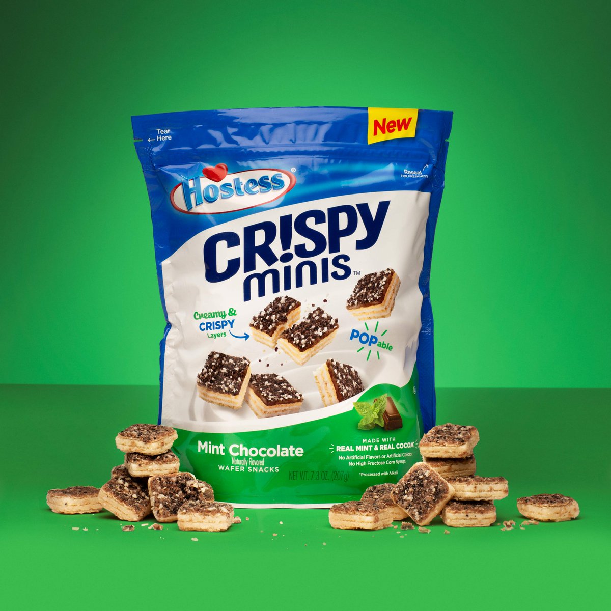 You + Hostess® Cr!spy Minis® = mint to be 😉💚
…
#CrispyMinis #Hostess #Chocolate #Mint #MintChocolate #Snacking #Yum #Delicious #Crunchy #Shareable #Love