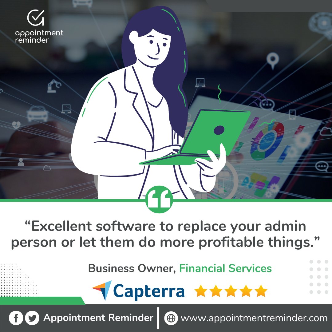 ApptReminder's tweet photo. When your business is more efficient, growth is inevitable.#barbershop #hairsalon #tattooartist #massagebusiness #personaltrainer #personaltrainers #appointmentreminder #onlinescheduling #onlinebooking #smallbusinesses #socialmediamarketing #SMEs https://t.co/SoRxoBmfhC https://t.co/7F14aCRimC