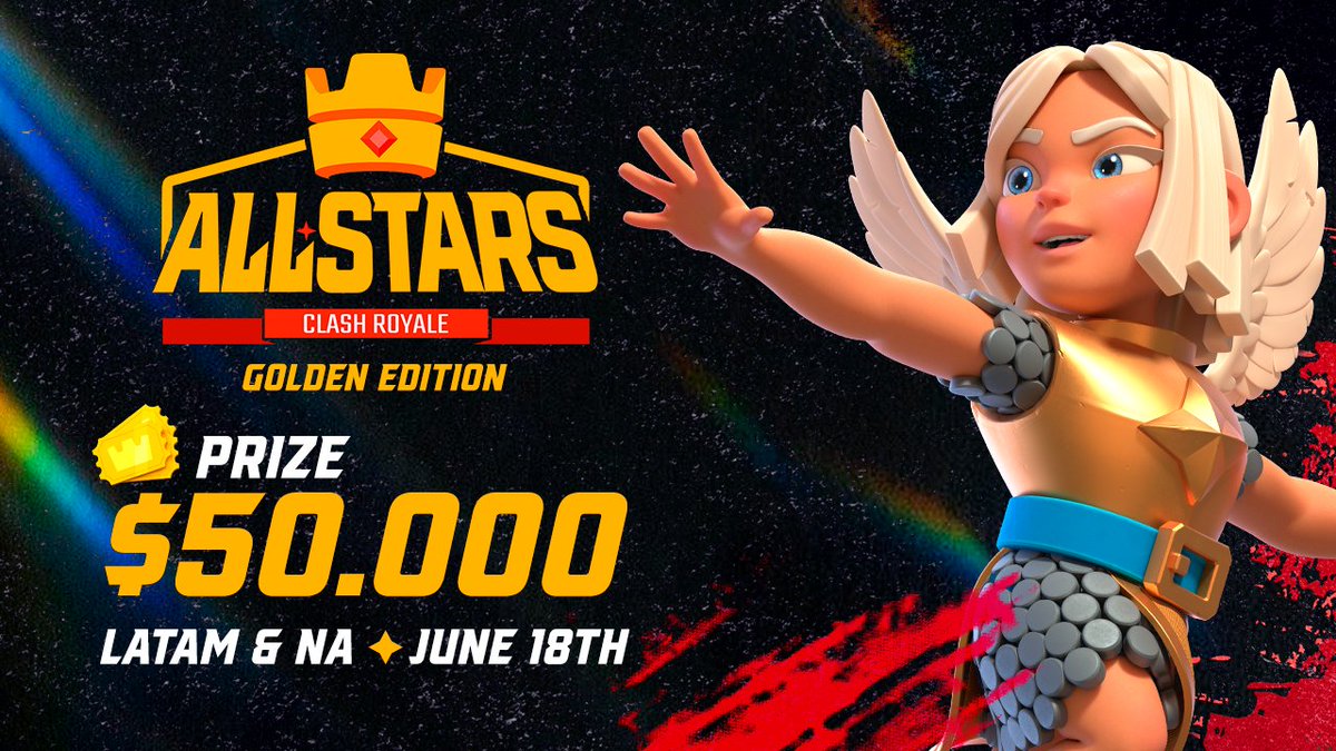 🇺🇸 All Stars Golden Edition has arrived
Open to Latam &amp; NA community
🏆 That's $50,000 in prizes, plus a Golden Ticket for the champion

🇧🇷 All Stars Golden Edition chegou
Torneiro aberto a comunidade Latam &amp; NA
🏆 São $50,000 em prêmios, além de um Golden Ticket para o campeão