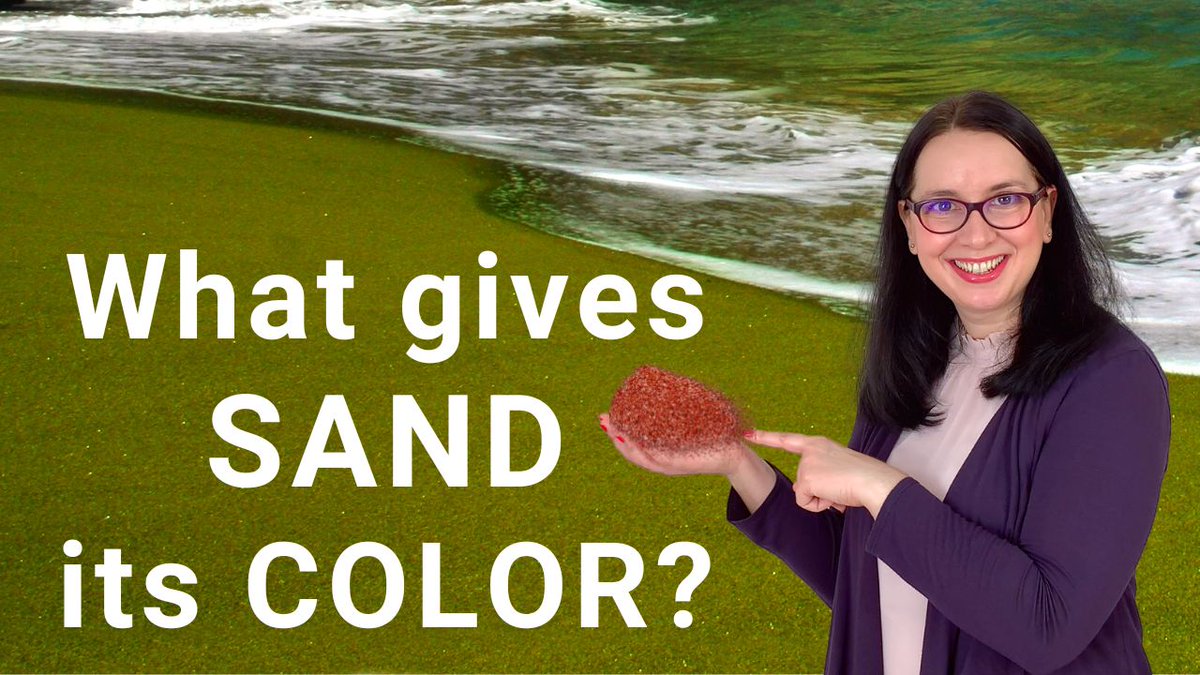 Colored sand beaches around the world – what gives sand its color? #ColoredSand #PinkSandBeach #GreenSandBeach #BlackSandBeach – video in this link:  youtu.be/KJQ3AEb3o70