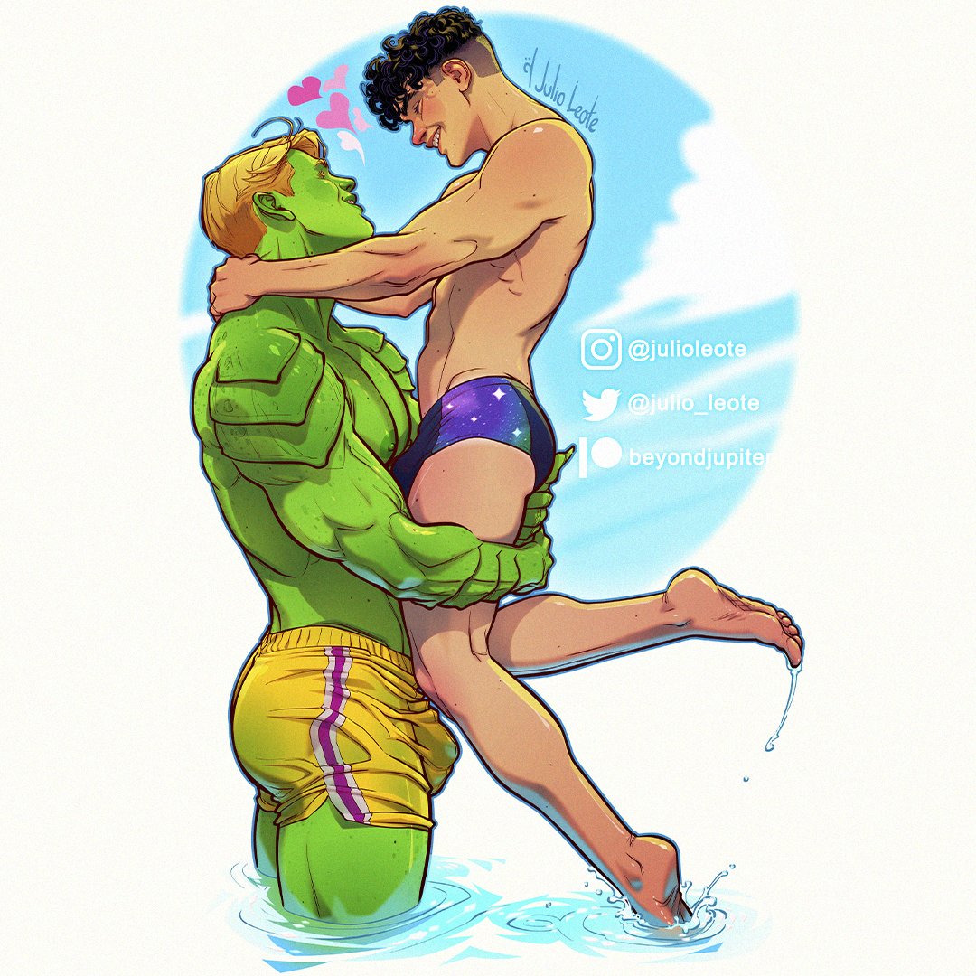 julio_leote's tweet photo. It's with great pleasure n joy that I bring you these two cuties Teddy n Billy
Celebrate your love in open skies
Always be proud of it 💖🌈✨
.
#illustration #drawings
#gayart #fanart #Avengers #YoungAvangersfanart #marvel #Hulkling  #Wiccan with a bit of #Heartstopper vibes https://t.co/AToDYSVWYx