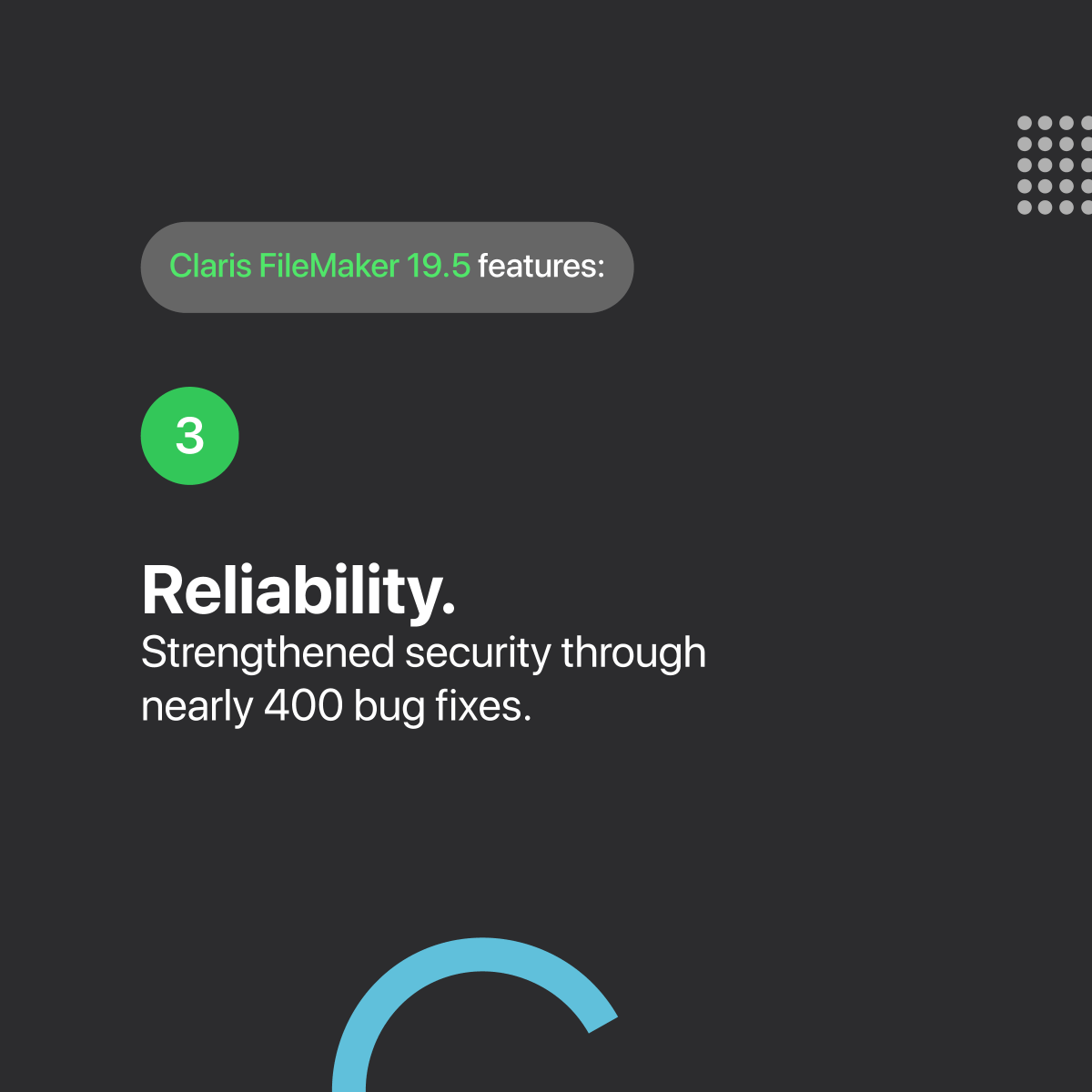 ClarisOfficial's tweet photo. #ClarisFileMaker 19.5 is now available! We believe it’s our best release ever, featuring expanded extensibility and significant performance, security, and reliability enhancements. Explore what’s new and what’s been fixed: https://t.co/EP22zxuxcM https://t.co/5yxEoxFRCR