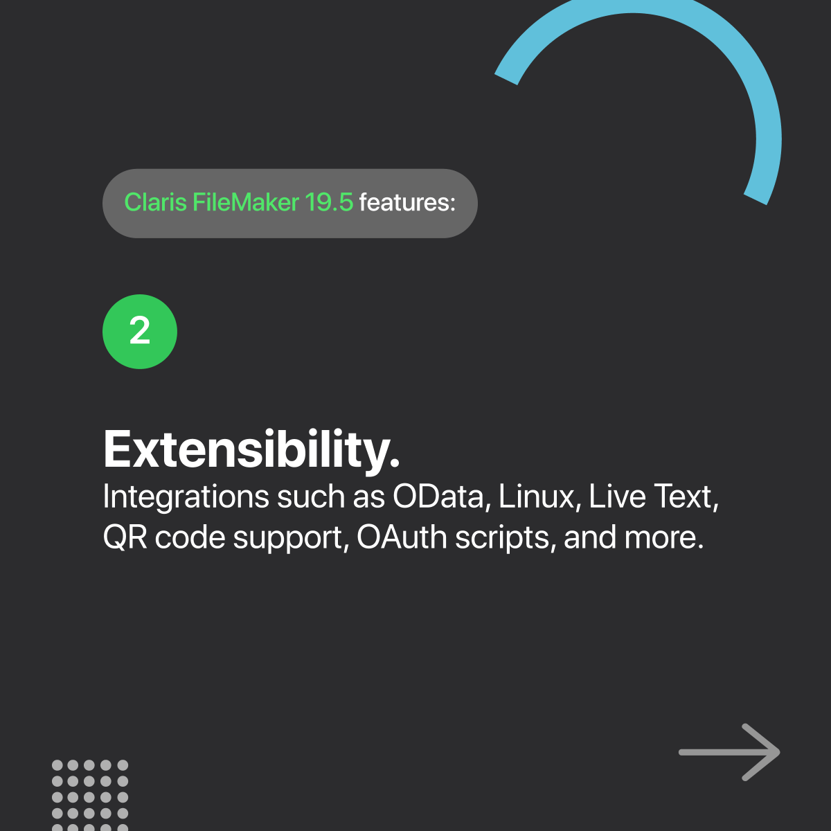 ClarisOfficial's tweet photo. #ClarisFileMaker 19.5 is now available! We believe it’s our best release ever, featuring expanded extensibility and significant performance, security, and reliability enhancements. Explore what’s new and what’s been fixed: https://t.co/EP22zxuxcM https://t.co/5yxEoxFRCR