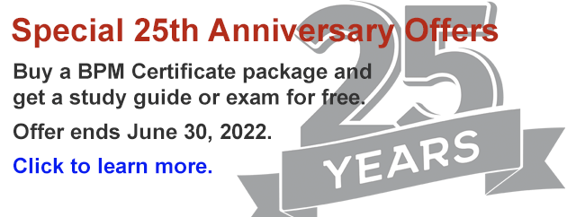 BPMInstituteorg's tweet photo. We're celebrating our 25th anniversary! Celebrate with us by taking advantage of this limited time offer >> https://t.co/BWpOA5L6V9 https://t.co/dr010rSTHP