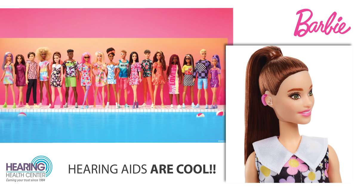 Mattel announced that a new, diverse, inclusive collection of Barbie dolls will be hitting shelves this summer. The set will include the first-ever doll with behind-the-ear hearing aids. Way to go Barbie!

#barbie
#hearingaidsarecool
#hearinghealth