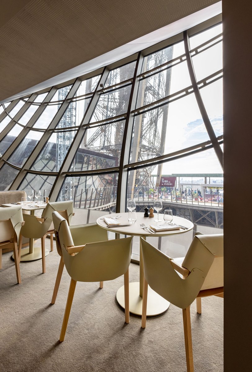 Ravis de vous annoncer l’ouverture de @MadameBrasserie, conçue par Ramy Fischler et RF Studio avec Encore Heureux architectes au 1er étage de la #TourEiffel , pour le chef Thierry Marx ! 🙌 @ENCOREHlab @jtulbac @sodexolive #ramyfischler #rfstudio #paris #thierrymarx