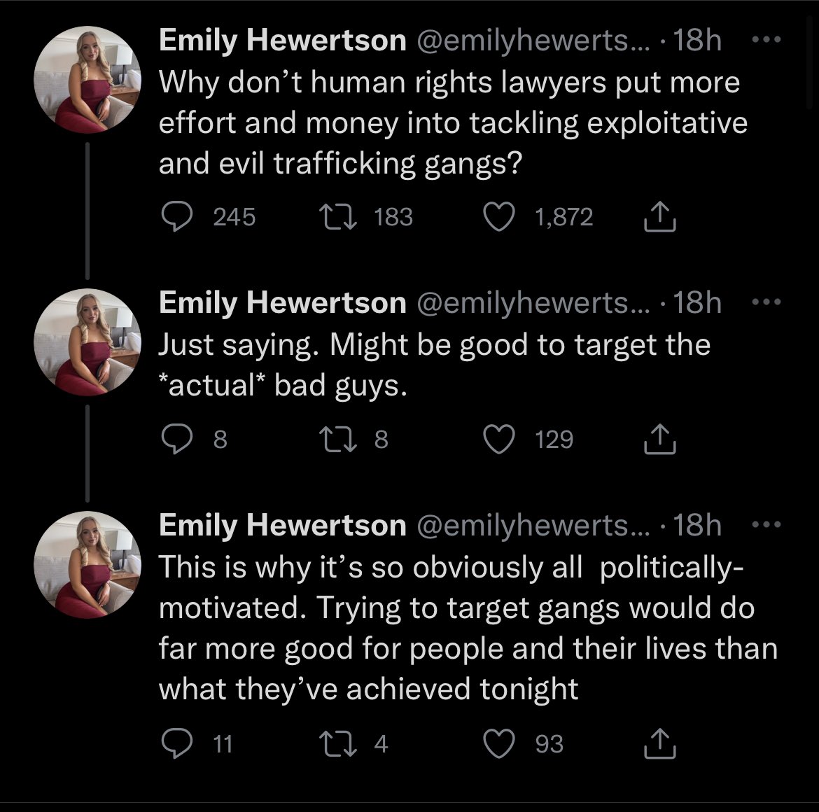 EuanMacKay1's tweet photo. BRB, just off to shut down the office, get a magnifying glass and notepad, and a ferry to Calais, to em, tackle traffickers. Not sure what locus I’d have to turn up and start arresting people but worth a go eh! https://t.co/z52EwzjKNA