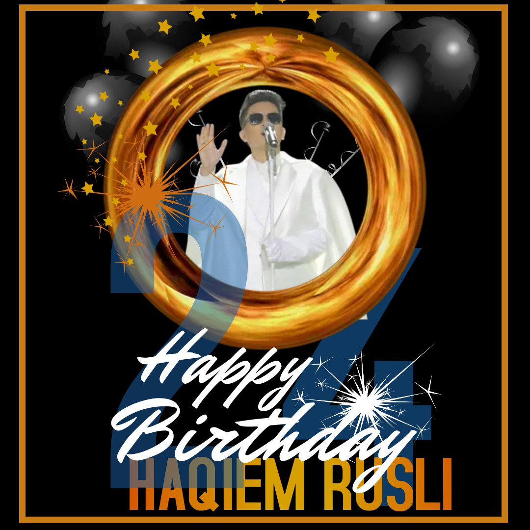 QIEMILIO's tweet photo. Selamat Hari Lahir ke 24 buat Ridzuan Haqiem Bin Rusli. Semoga terus terbang lebih tinggi dengan bakatmu. Semoga mengikut resmi padi, semakin tunduk semakin berisi. 

HAPPY BIRTHDAY HAQIEM RUSLI

@HaqiemRusli

#haqiemrusli #Happy24thBirthdayHR #qiemilioofficialfc #qiemilio https://t.co/ukoDDrZgj1