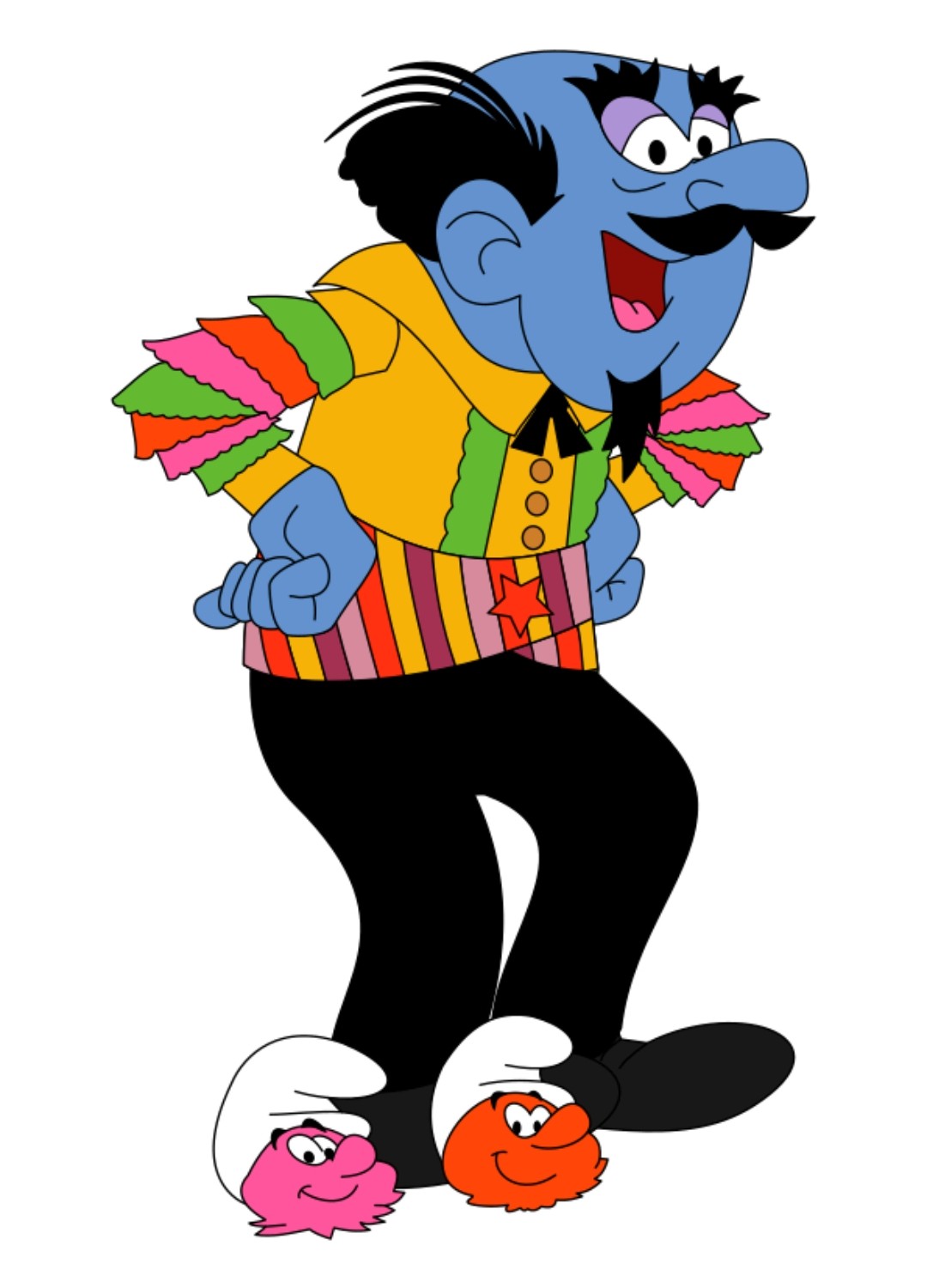Mike Boon on X: "Day 46 of Muppetoons: Marvin Suggs as Gargamel. Tomorrow:  Bunsen as... #muppets #themuppets #muppetoons #themuppetshow #marvinsuggs  #gargamel #smurfs #thesmurfs https://t.co/qhkDHNeq93" / X