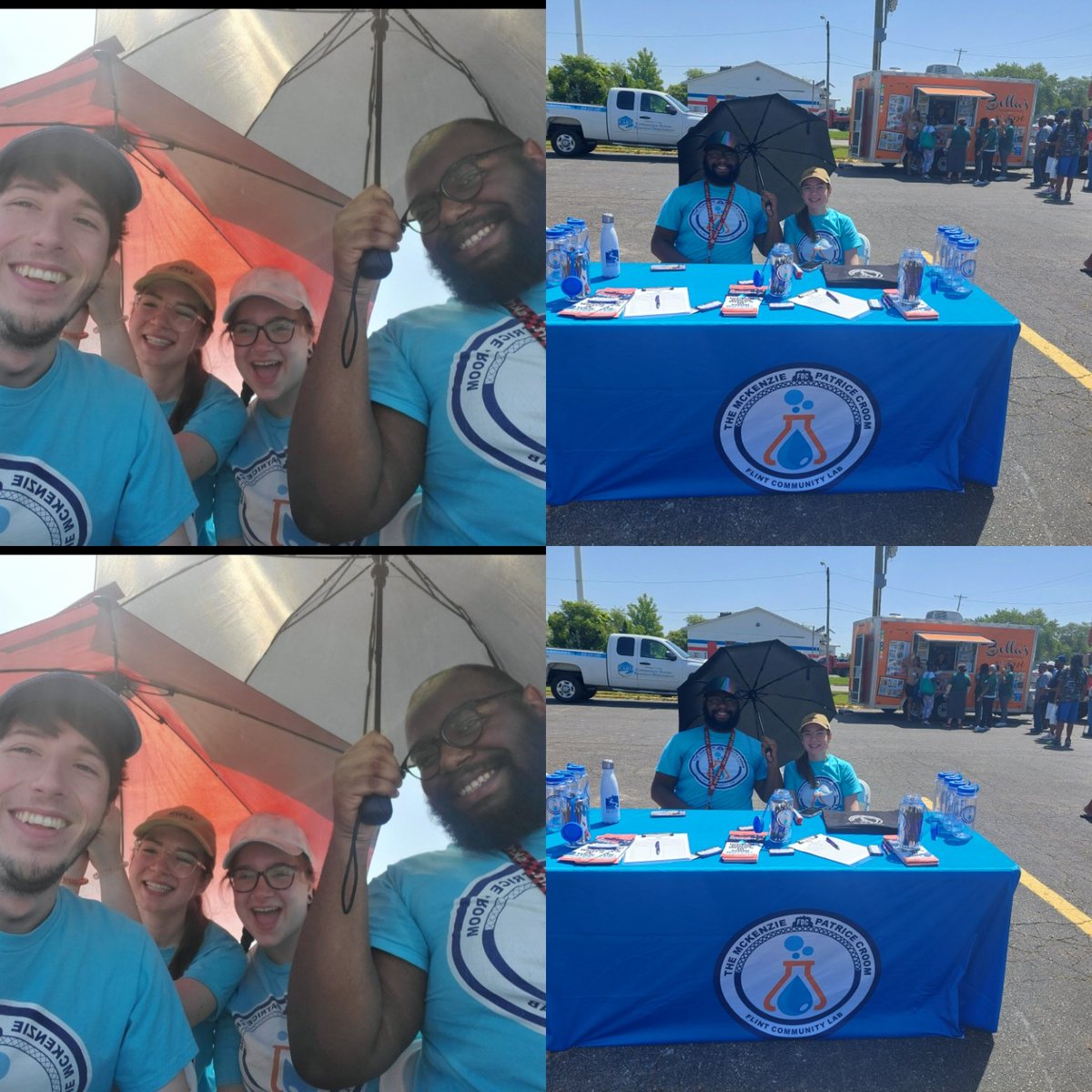 flint_lab's tweet photo. Enjoying the Michigan sun at the Oak Street Health fair. Come join us, we are here (Pierson and MLK) until 2pm!

#Flint #FlintCommunityLab https://t.co/OTuzOJmWls