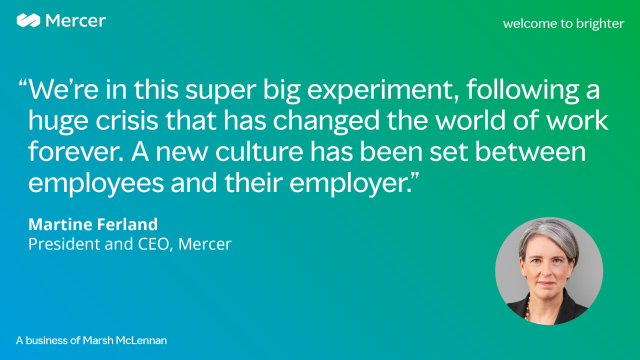 rose_kwan1's tweet photo. Is the Great Resignation really a game of #career musical chairs? @Ferland_Martine sat down with @FortuneMagazine to discuss the #FutureofWork and how #HR can revive the #EmployeeExperience. https://t.co/rMLQnIjKEe https://t.co/vVo9YpGBnd