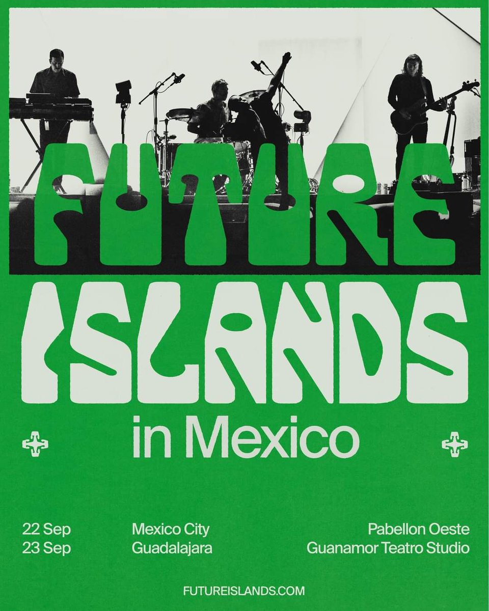 itsdopemedia's tweet photo. Definitely this is dope!!! 👽✌🏻 @futureislands anuncia próxima visita a territorio mexicano, CDMX y Guanatos bailarán al estilo único de Samuel T. Herring 🕺
#itsdope #itsdopemedia #thisisdope #futureislands #show #concert #mexico #cdmx #guadalajara #tour #rock #indie #music https://t.co/jRZqc4xy2v
