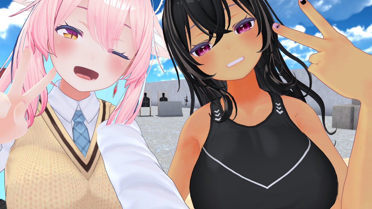 しゅりさんとツーショット!(*`ω`*)
健康的な姿～～! 