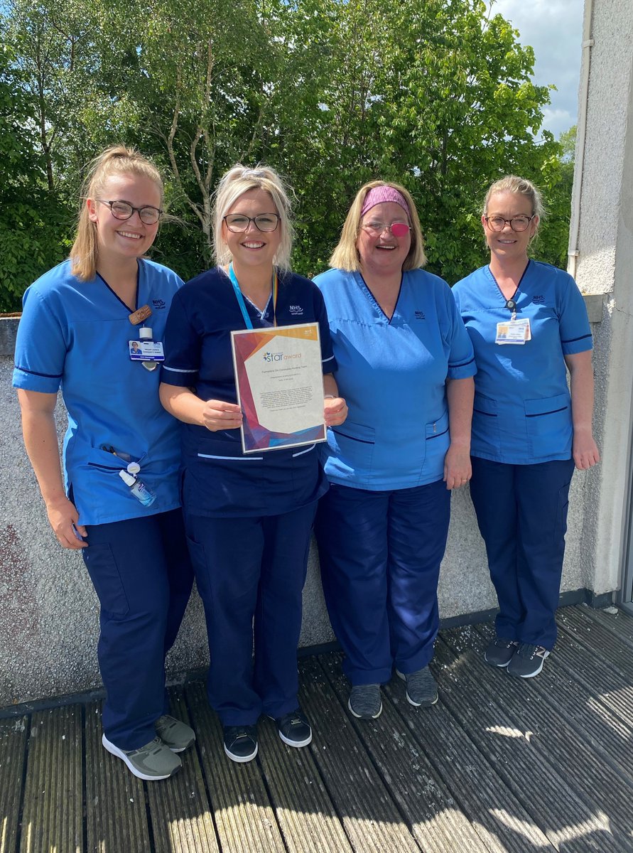 Huge Congratulations and well done to our FABULOUS Central District Nursing Teams for receiving a Star Award for all of your dedication, hard work and resilience. Thank you for looking after us so well!
<a href="/NHSGrampian/">NHS Grampian</a> @formartineHSCP @StrathdeeJason