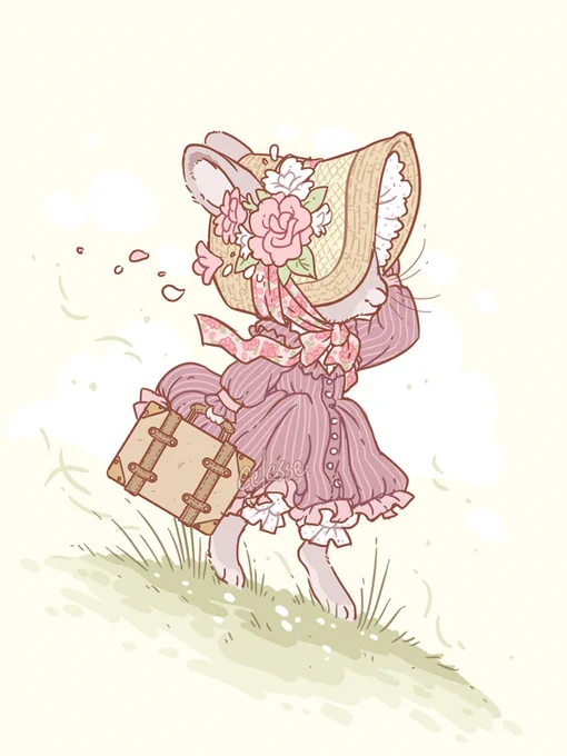 Here I go... 💼🐰🍃 