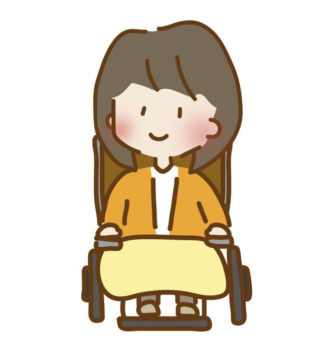 車いすのtwitterイラスト検索結果