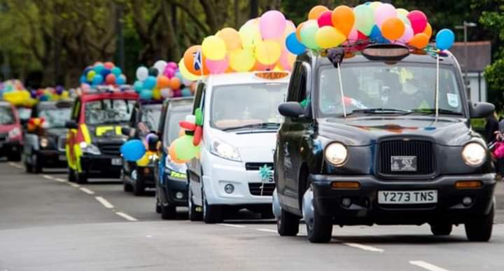 Mark (@mark95577240) on Twitter photo ππβοΈ These happy faces say it all! π π π
ππ» This morning the <a href="/LordProvostGCC/">Lord Provost of Glasgow</a> led 120 decorated taxis from Kelvin Way with 300 additional support needs children and their carers, heading for <a href="/TaxiOutingFund/">TaxisToTroon</a> #taxistotroon and a day to remember. ππβοΈ These happy faces say it all! π π π
ππ» This morning the <a href="/LordProvostGCC/">Lord Provost of Glasgow</a> led 120 decorated taxis from Kelvin Way with 300 additional support needs children and their carers, heading for <a href="/TaxiOutingFund/">TaxisToTroon</a> #taxistotroon and a day to remember.