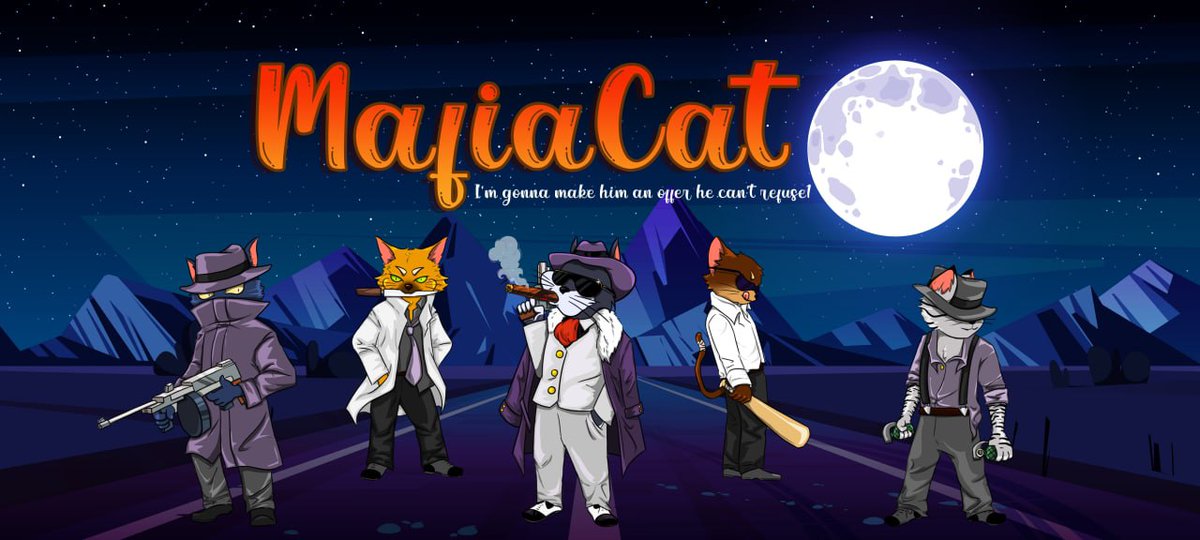 Mafia Cat tweet media