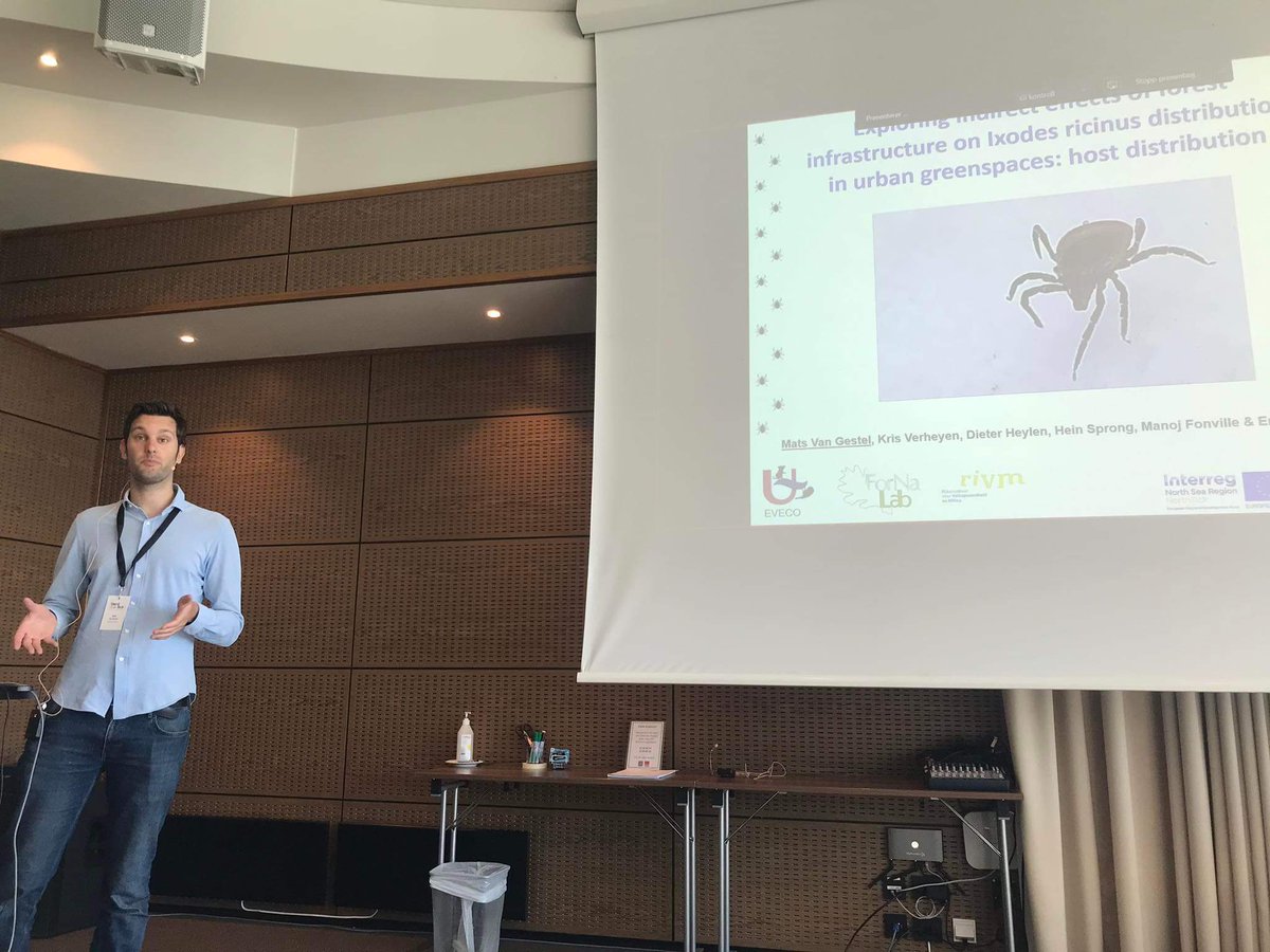 MatsVanGestel1's tweet photo. Great to be back on the road with some interesting results on #ticks and #tickbornepathogens to share! Had a blast and met lots of interesting people at the #nordtick #conference. Currently enjoying the associated #northtick project meeting! https://t.co/zB98y0RbdP
