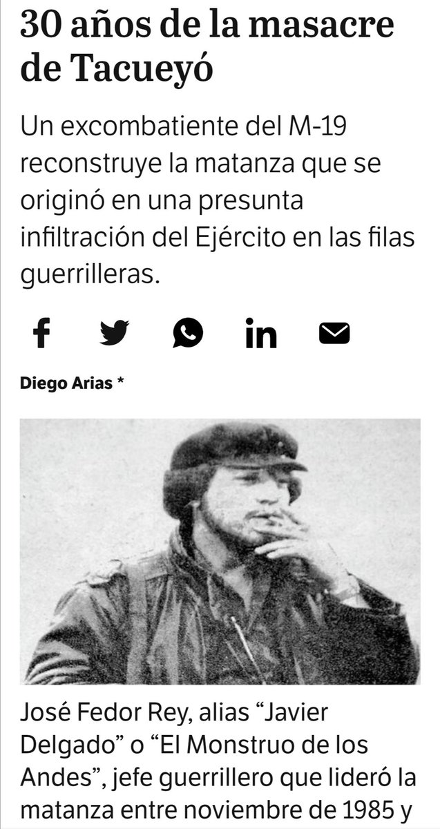 SamuelB_99's tweet photo. @petrogustavo La diferencia es que Rodolfo nunca ha empuñando un arma usted pertenecio a un grupo terrorista (M19). Comprende. https://t.co/JsJ1wHXFXk