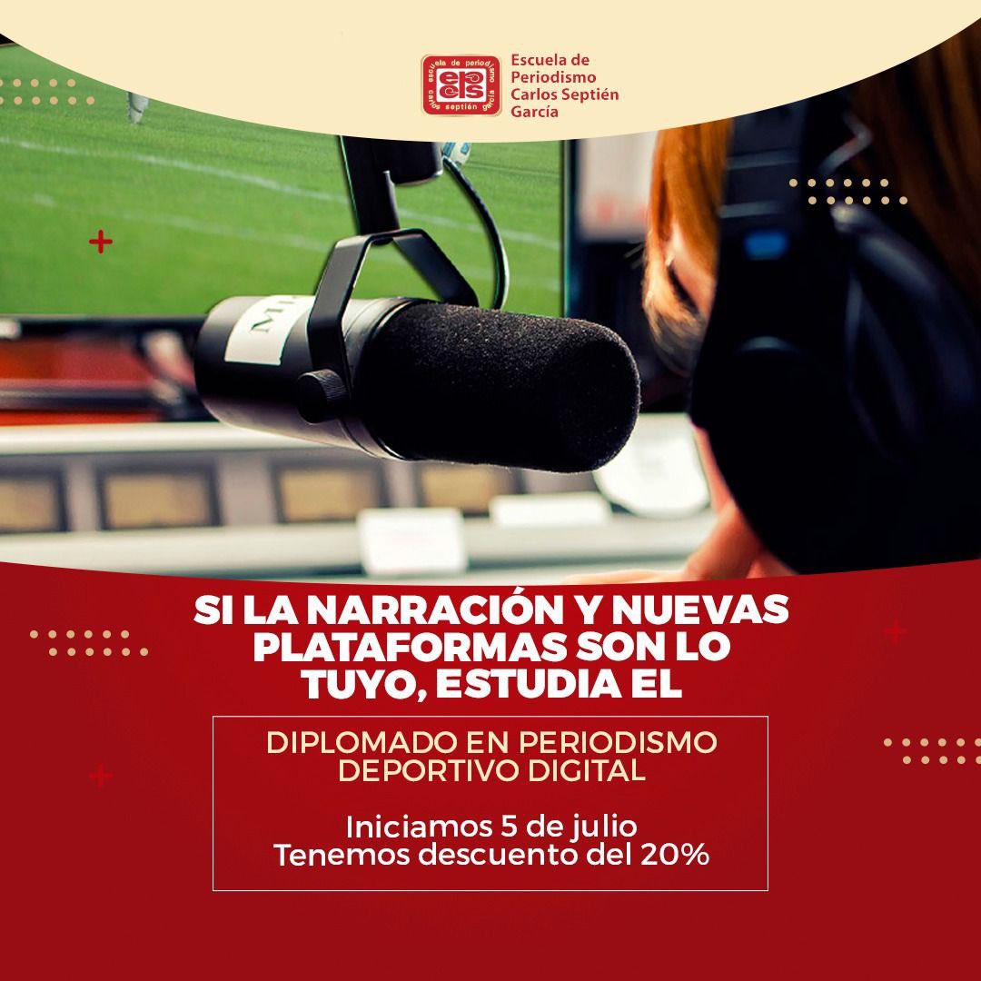 CarlosSeptienG's tweet photo. 🏆#ComunidadSeptién
#FormaParte
🏀🥊🏈¡Apasiónate! Y toma este #Diplomado, especialízate, conviértete en un profesional, domina conocimiento, técnica y el mundo digital.
⏰¡Quedan pocos lugares!
➡️Ingresa https://t.co/BCFUYsQUsy https://t.co/VICzbD0Jcm