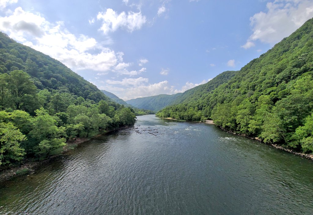 vdstaff58's tweet photo. #NewRiver @ #StoneCliff today #NewRiverGorge #WV 👍👍🌞🌞 River is finally going down some #RiverLife #GorgeLife https://t.co/OdFrxe5qKK