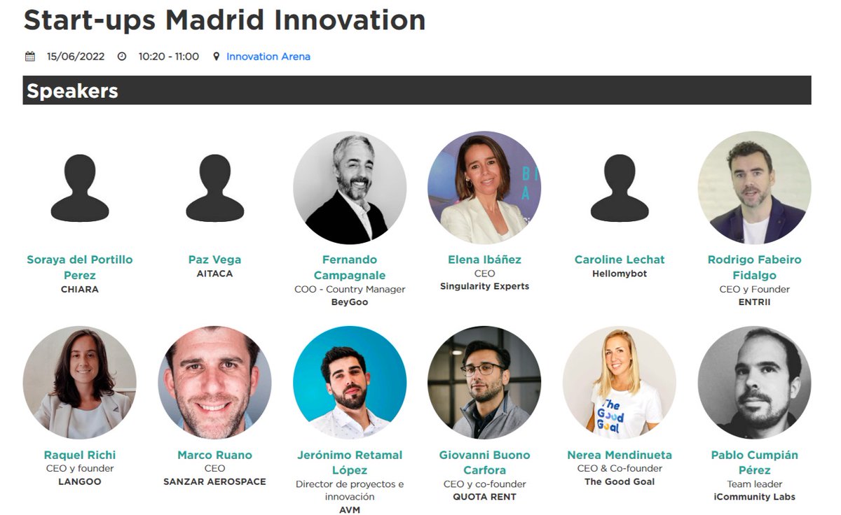 LaNaveMadrid's tweet photo. 🎙️ Hoy, en el cuadrilátero de @DES_show, las #startups de nuestra #ComunidadLN y del resto de centros de innovación del Ayuntamiento de @MADRID han estado "combatiendo" por defender sus #pitches⤵️ #DES2022
🥊@iLABMadrid, @Puerta_Inno & La Nave 🥊 https://t.co/K6u8jqmXko