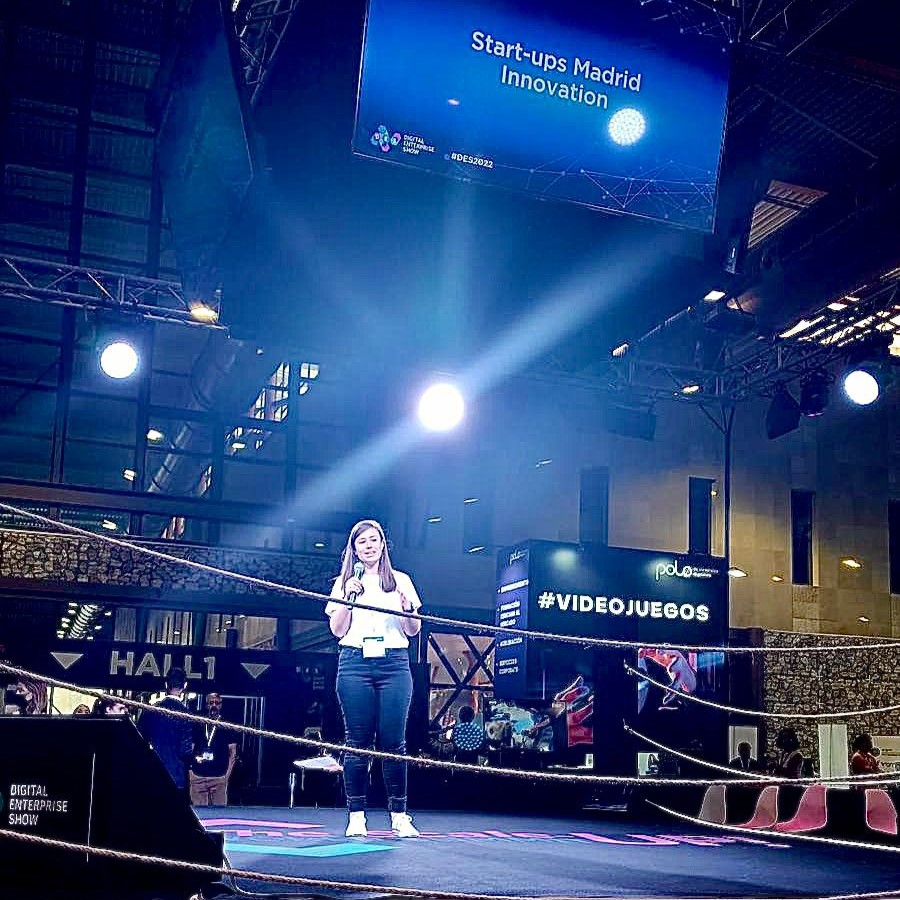 LaNaveMadrid's tweet photo. 🎙️ Hoy, en el cuadrilátero de @DES_show, las #startups de nuestra #ComunidadLN y del resto de centros de innovación del Ayuntamiento de @MADRID han estado "combatiendo" por defender sus #pitches⤵️ #DES2022
🥊@iLABMadrid, @Puerta_Inno & La Nave 🥊 https://t.co/K6u8jqmXko